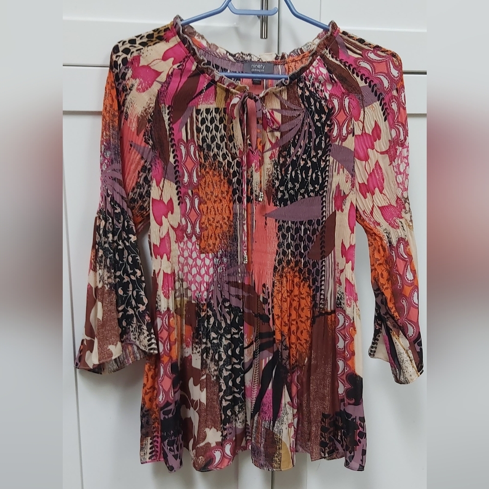 Ninety Clothing Co. accordian top